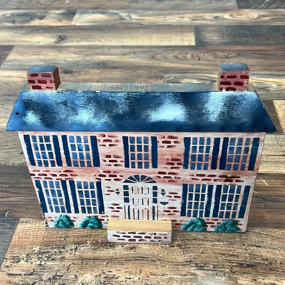 Vintage Wooden House Door Stopper
